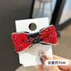 Pinza para el pelo de lazo coreana promocional, pasador de lana, pinza lateral para flequillo esponjoso, accesorio para el pelo de pinza lateral girly de alta gama