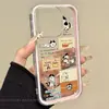 Adequado para Capa de Celular Apple 16Pro, Novo Estilo Personalizado Iphone14 Desenho Animado Fofo 13 Estilo High-End Gato Brincalhão