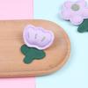 Nuevos accesorios de flores de tela para hacer uno mismo, lindo broche de tulipán con flores, accesorios para zapatos y ropa infantil.