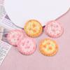 Accesorios de Resina Hechos a Mano DIY Caseros Hebilla para Zapatos con Agujero Pasador de Pelo Joyería de Pegamento en Crema Galletas de Cebolla de Dibujos Animados Juego de Comida
