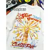 Camisetas personalizadas de manga curta 100% algodão para eventos esportivos, personalização de LOGO DIY de formatura para alunos do ensino fundamental II e médio