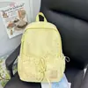 Mochila Nova Estilosa de Alta Aparência, Mochila Versátil Doce e Moderna Estilo Ins para Alunos do Ensino Fundamental, Mochila de Viagem Leve e de Grande Capacidade