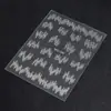 Nuevos adhesivos para uñas de discoteca para salir de noche, color seda reflectante brillante, líneas doradas y plateadas, adhesivos para uñas al por mayor