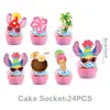 Amazon Nuevo Estilo Bordes Limpios Tema Stilla Fiesta de Cumpleaños Vajilla Desechable Mantel Servilletas Bandeja Decoraciones