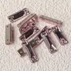 Rhinestones de Vidrio Rectangulares de Cristal K9 de Alta Calidad Cosidos a Mano con Base Plana y Doble Agujero para Vestidos de Bricolaje, Vestidos de Novia y Accesorios de Ropa