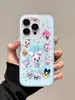 Tamagotchi Fresco y Lindo Adecuado para Funda de Teléfono iPhone 16 Apple 15 Pro Max Correa 14 Japonés y Coreano 13