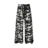 25 Pantalones Casuales Camuflados Nuevos para Hombre 320g Peso Pesado Deportes al Aire Libre Casual Holgados Talla Grande Rectos Pantalones para Hombre