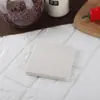 Posavasos de Tierra de DiatomeasCuadrados de tierra de diatomeas absorbentes disponibles para venta al por mayor, color sólido, aislantes del calor y a prueba de humedad