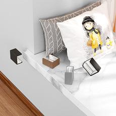 Suministro transfronterizo de alféizar de ventana flotante, esquina anticolisión de silicona, esquina de barra de mármol, esquina suave ensanchada, esquina de mesa envuelta en forma de U