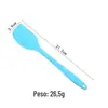 Espátula de Silicone em Estoque Espátula Grande e Pequena Integrada Espátula de Silicone de Grau Alimentício para Espalhar Creme para Assar Bolo