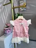 Mono de Verano de Manga Corta de Moda para Bebés Niñas, Súper Lindo y Elegante, Delgado, Estilo Chino Cheongsam