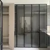 Fábrica de Muebles para Toda la Casa de Chengdu Armario Dormitorio Uso Doméstico Luz Integrada Lujo Puerta Corredera Panel de Muebles Simple Armario