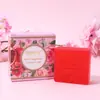 [Mazu Lianna] Jabón artesanal de gardenia lavanda rosa fresia limpieza e hidratación 100g