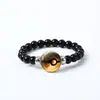 Pulsera de Pikachu de Pokémon para Estudiantes Hombres y Mujeres Pulsera Creativa de Cuentas Pulsera de Pokémon de Animación Bidimensional