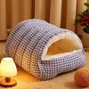 Nido para mascotas, nido cálido para gatos para todas las estaciones, nido de invierno para gatos, nido para perros, universal para todas las estaciones, cama cerrada para gatos, venta al por mayor transfronteriza