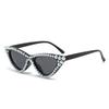 Gafas de Sol de Montura Completa con Forma Especial 2024 Personalidad Nicho Europea y Americana Hip Hop Exageradas para Hombre y Mujer
