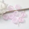 Cuentas Sueltas de Flor de Cerezo Glaseadas Estéreo de Gelatina de 14 mm Material para Accesorios de Pasador de Pelo Accesorios para Funda de Teléfono Móvil Cuentas de Pétalo Hechas a Mano para DIY