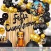 Decoraciones para Fiesta de Cumpleaños Temática Shanhaijing Transfronteriza Montaje de Pared de Fondo para Fiesta Infantil Banner Póster Set de Globos