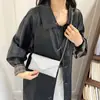 Bolsas de mujer transfronterizas 2026 nuevo estilo coreano moda bolso de cadena para dama bolso cruzado simple con solapa diseño de almacenamiento