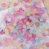 Nuevas cuentas redondas de agujero recto de color esmerilado de 8/10 mm, cuentas perforadas de color caramelo, cuentas sueltas, material de joyería DIY con cuentas