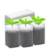 Saco de mudas não tecido transfronteiriço Saco de plantio de mudas degradável Saco de plantio de flores Saco de mudas de jardim