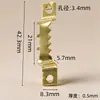 Fornecimento Direto do Fabricante Gancho para Moldura de Pintura Decorativa Gancho de Ferragem Gancho Oculto para Pendurar Ponto Cruz Relógio Moldura de Quadro Pendurar na Parede Prego Sem Marca