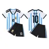 26-27 Uniformes de Fútbol para Estudiantes de Primaria Número 7 de C Ronaldo Número 10 de Neymar Camiseta Conjunto de Camiseta para Niños Camiseta de Fútbol