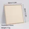 Lascas de Madeira Cortadas a Laser com Furos, Placa de Madeira, Tiras de Tecido, Cesta, Base de Madeira, Base de Madeira Crochê à Mão, Placa de Tecelagem DIY