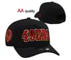 Nueva gorra de béisbol AA Super Bowl, gorra bordada ajustable de comercio exterior, gorra de visera curva estilo hip-hop callejero de la NFL para hombres y mujeres