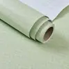 Papel de Parede de PVC Personalizável Transfronteiriço Autoadesivo Cor Sólida Alta Qualidade Impermeável e à Prova de Umidade Adesivos de Parede para Reforma de Gabinete e Mesa