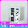 Cajas de Empaque Personalizadas, Cajas de Color Pequeñas con Ventana para Lotes Pequeños, Cajas de Empaque de Cartulina Dorada y Plateada, Cajas de Cartulina Blanca Impresas en UV