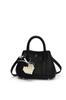 Coreia do Sul Bolsa Balde Portátil de Alta Qualidade Feminina Primavera 2025 Nova Moda Bolsa Tote Popular Bolsa Transversal de Ombro