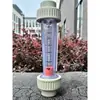 Medidor de Flujo PPR Termofusible Tipo Tubo de Plástico Rotor DN32 50PPH Flotador Agua Líquida Eje de PTFE Resistente a la Corrosión por Ácidos y Álcalis