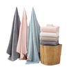 Toalla de Baño Extra Grande de Terciopelo Coral de Color Puro a Cuadros de Piña Seleccionada Cuidadosamente Usable y Envolvente Secado Rápido, Suave, Absorbente de Agua y Sin Pelusa 90*170