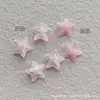1.7cm Macarrón Tela Estrella Corazón Tela en Relieve Pegatina Decoración Accesorios Ventilador Hecho a Mano DIY Cuenta Manual F331