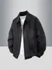 Chaqueta de trabajo retro americana para hombre, nuevo estilo primavera y otoño 2026, top de marca elegante y moderno, chaqueta cortavientos con cuello de solapa