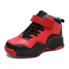 Comercio Exterior Transfronterizo Zapatos para Niños, Zapatos de Algodón para Niños, Zapatos Deportivos con Felpa Adicional, Zapatos de Baloncesto para Niños de Invierno, Zapatos Cálidos para Exteriores