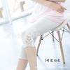 Nuevos Pantalones 7/8 Anti-Exposición 2026 para Mujer, Leggings de Modal Finos de Verano con Adorno de Encaje, Tallas Grandes