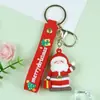 Chaveiro do Papai Noel Transfronteiriço Pingente de Carro Pingente de Chaveiro de Bolsa Presente de Natal de Alto Padrão