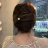 Accesorios Coreanos para el Cabello Lindo Moño de Pelo de Visón Pasador de Pelo Pinza Perezosa Clip Lateral Dongdaemun Baket Nuevo Otoño e Invierno