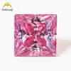 Venta al por mayor del fabricante Piedras sueltas de moissanita de colores, formas elegantes, corte princesa, 1-3 quilates, claridad VVS, pueden pasar el probador