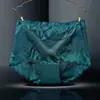 706 Ropa Interior Sexy de Encaje Tallas Grandes para Mujer Calzones Huecos de Cintura Alta para Damas de Tallas Grandes