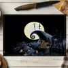 Manteles Individuales Decorativos de la Serie de Halloween Más Vendidos, Tapetes Decorativos de Mesa, Tapetes Drenantes de Cocina Absorbentes de Agua, Secado Rápido, Fácil Cuidado