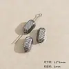 Prata Três Cores Oca Dupla Felicidade Alienígena Fio de Contas Pequeno para Vaso String Colar DIY Feito à Mão Contas Espaçadoras Acessório de Joia Materiais