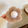 Pinza para el Cabello Grande de Peluche para Mujer 2025 Modelo Nuevo Pinza Tiburón de Gama Alta Estilo Coreano Sensación de Alto IQ Pinza Melard