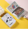 Bolsa de Tarjetas Linda para Mujer Gran Capacidad Múltiples Tarjetas Anti-desmagnetización Bolsa de Tarjetas para Hombre Estuche Ultra-delgado para Tarjetas Licencia de Conducir Cambio