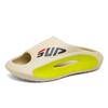 Pantuflas de Verano de Moda para Hombre con Sensación de Pisar Mierda, Antideslizantes, Casual para Pareja en Casa, Suela Gruesa Resistente al Desgaste para Exterior, Sandalias Deportivas de Playa