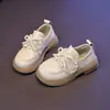 Zapatos de piel para niños, zapatos de princesa para niñas, nuevos zapatos de primavera y otoño 2026, mocasines de piel para niños medianos y grandes, zapatos de piel de suela blanda