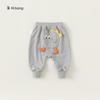 Ropa para Niños Youbao Ropa para Bebés y Niños Pequeños Pantalones de Dibujos Animados de PP Primavera y Otoño Nuevos Pantalones Casuales para Bebé Pantalones Largos Sueltos para Niños