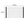 Estante Escurridor Plegable Enrollable para Fregadero de Cocina, Cesta Escurridora Plegable para Platos, Palillos, Frutas y Verduras, Acero Inoxidable Aislante al Calor